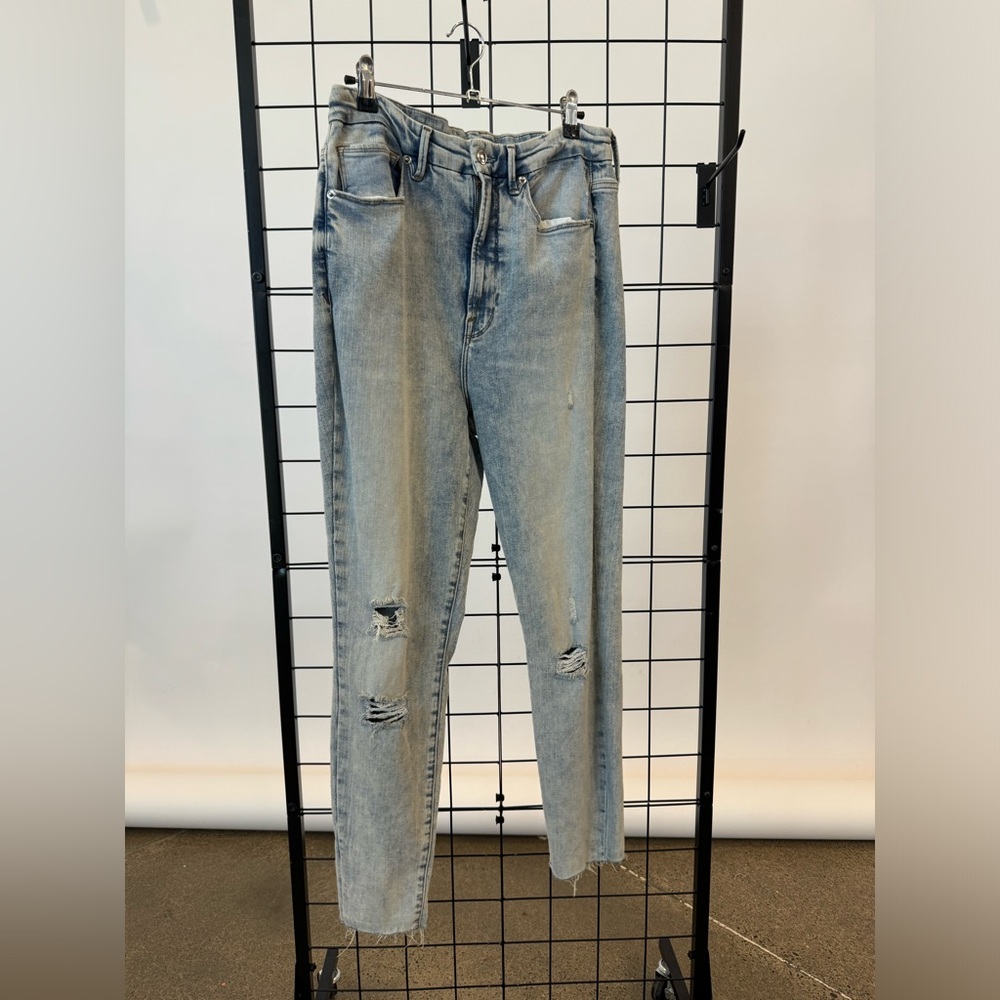 GOOD AMERICAN Good Waist Crop Skinny